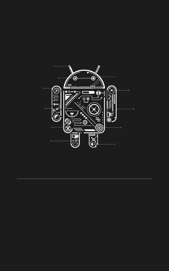 Dark Android 桌布