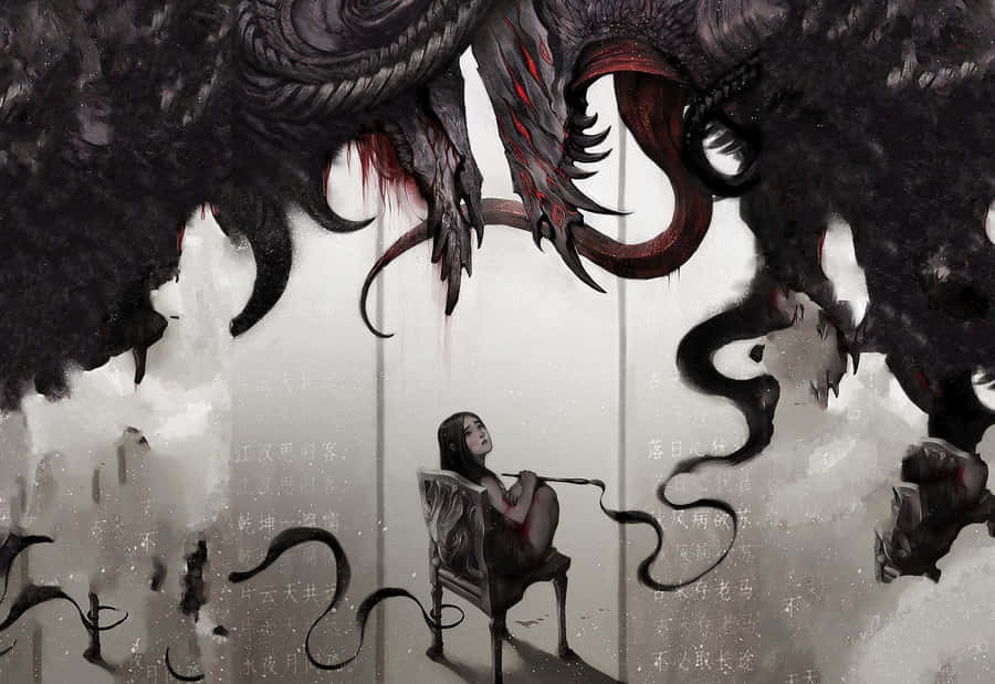 Dark Anime Art 桌布
