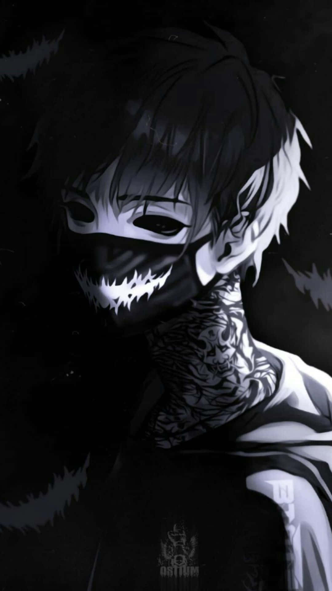Dark Anime Boy 桌布
