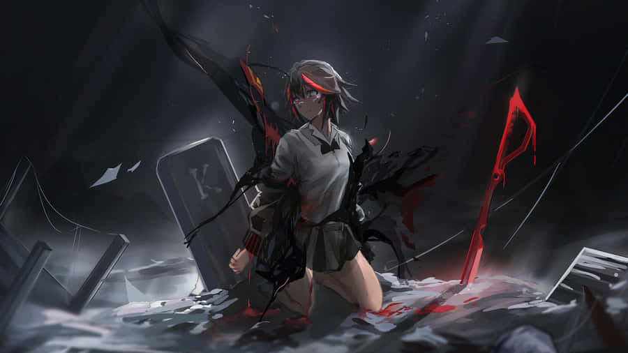 Dark Anime Girl 桌布