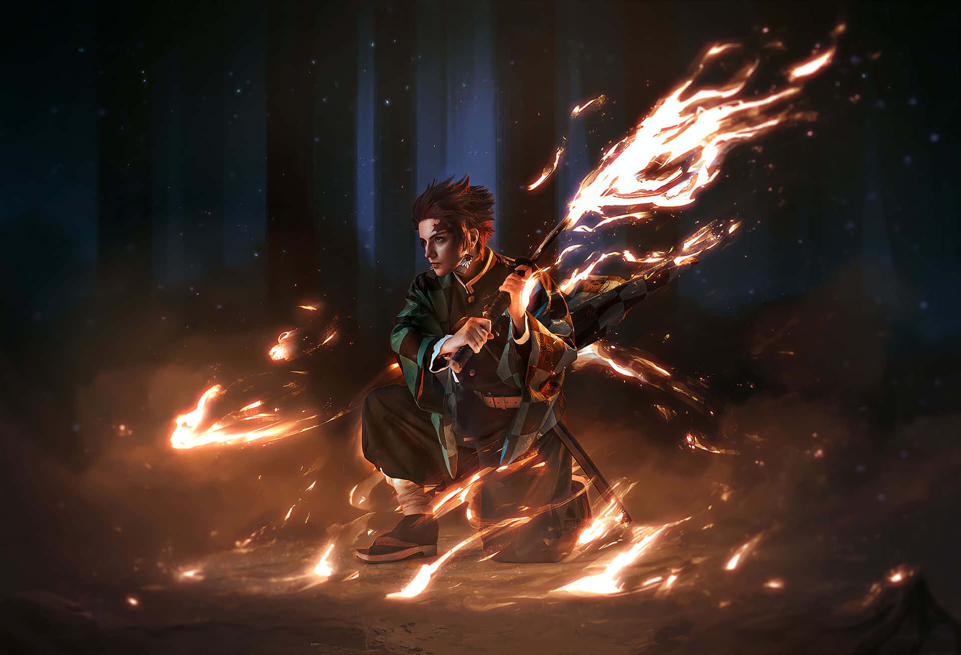 Dark Demon Slayer 桌布