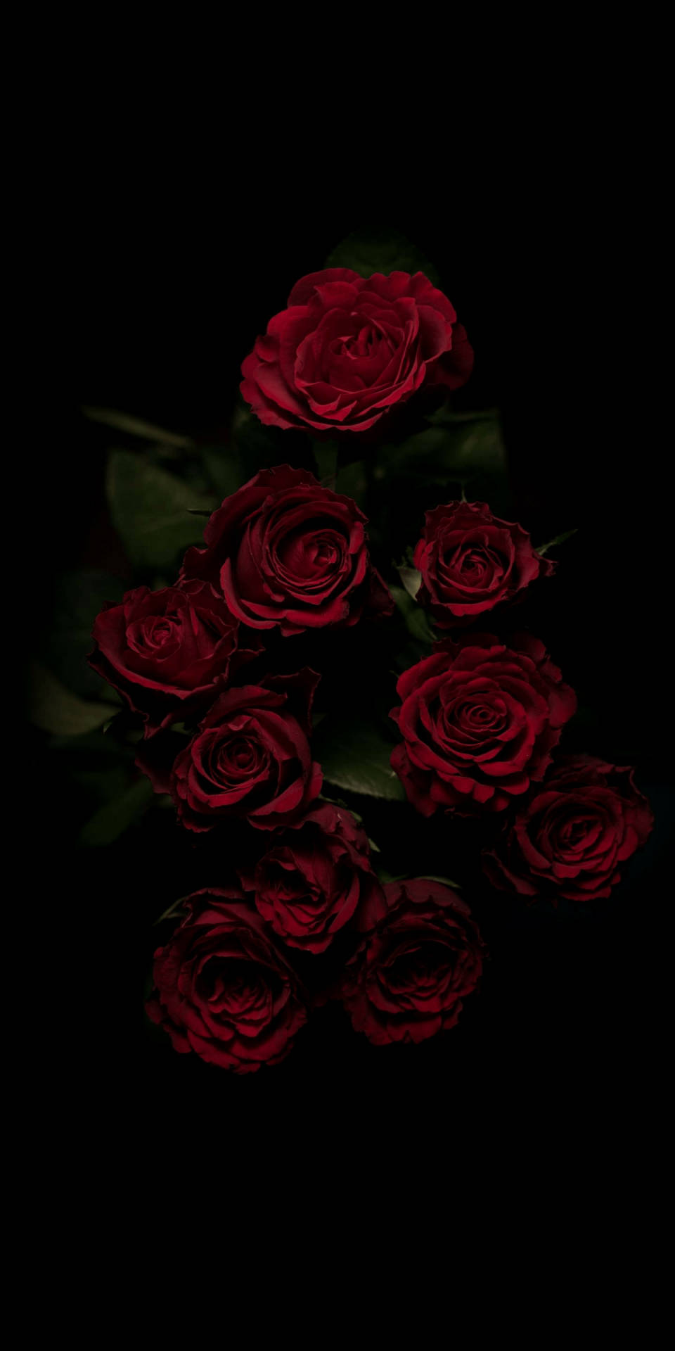 Dark Floral 桌布