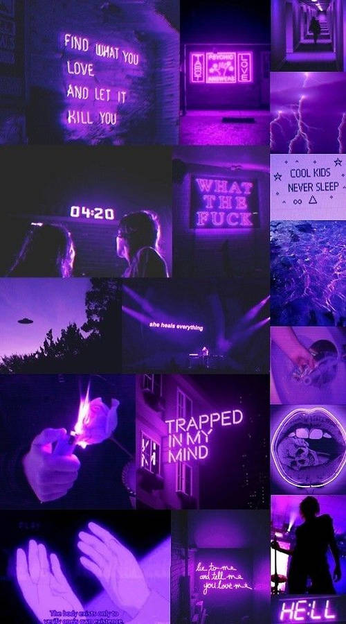 Dark Purple Aesthetic 桌布