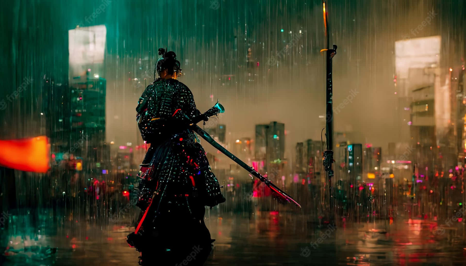 Dark Samurai 桌布