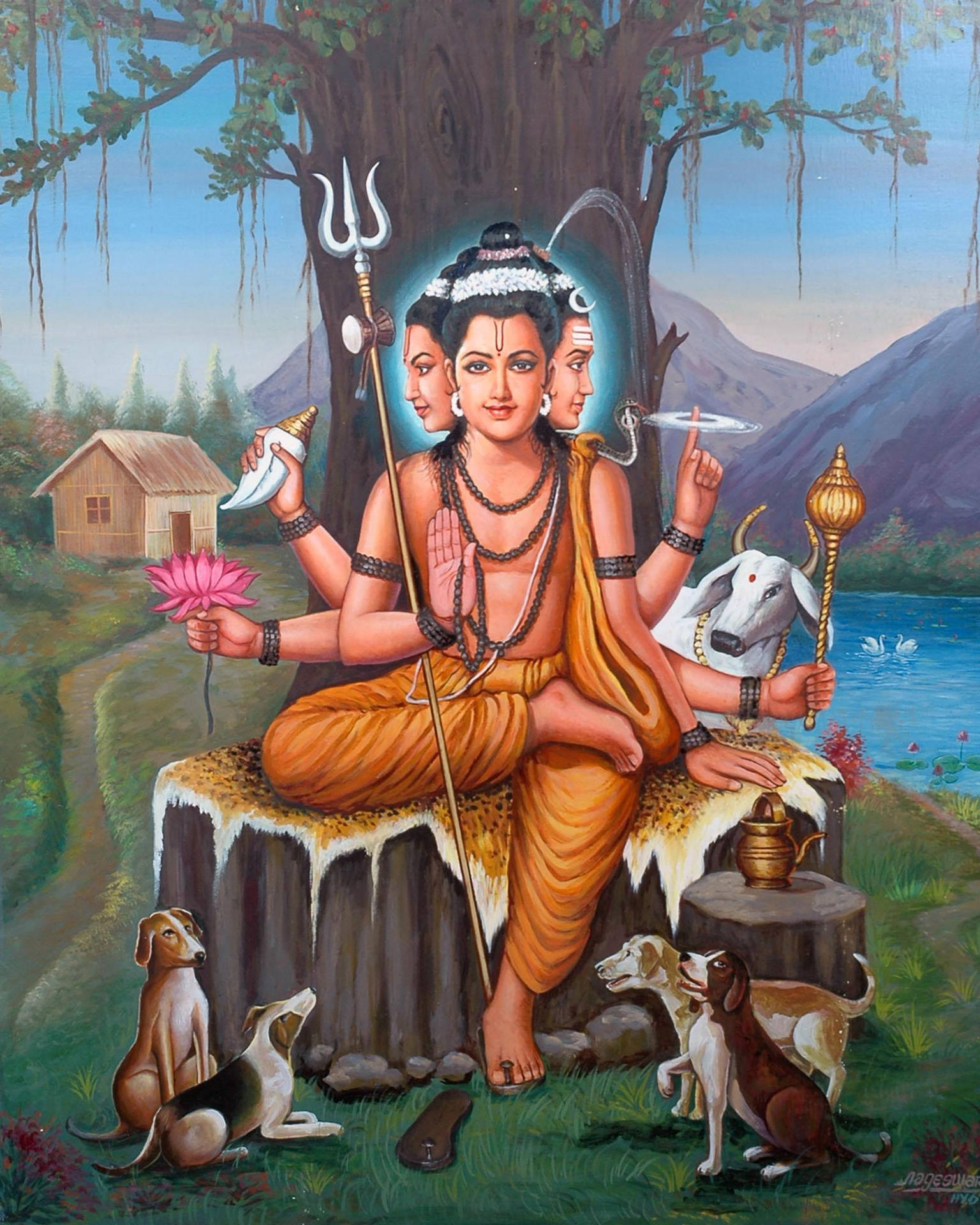Dattatreya 桌布
