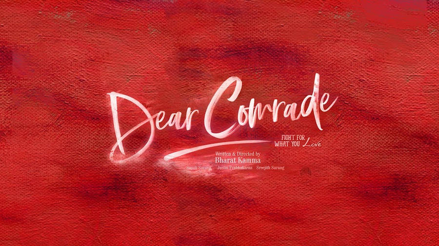 Dear Comrade 桌布