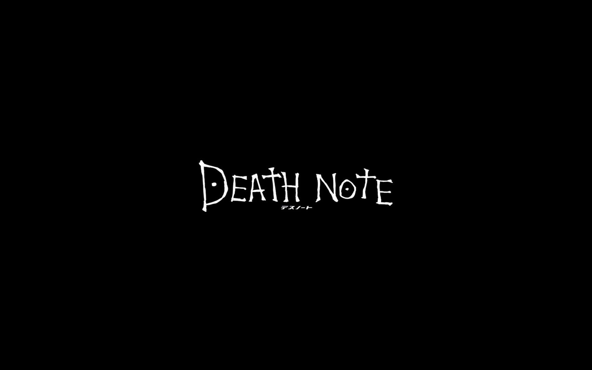 Death Note 4K 桌布