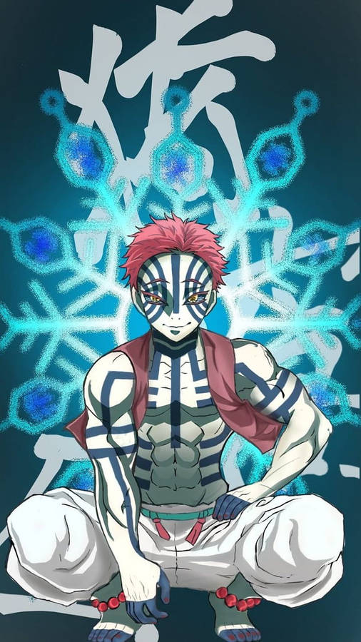 Demon Slayer Akaza 桌布