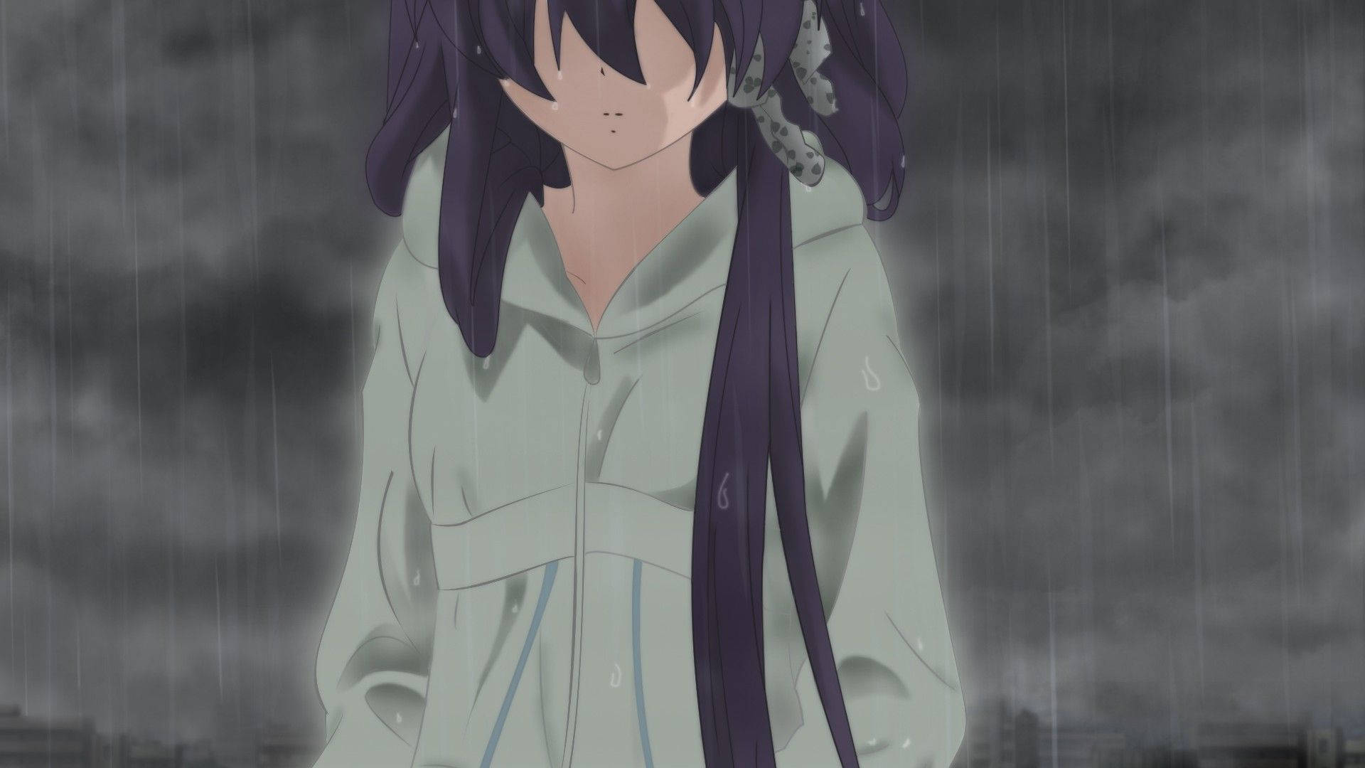 Depressed Anime Girl 桌布