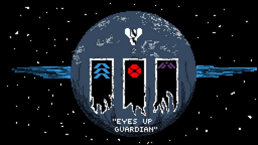 Destiny Pixel Art 桌布