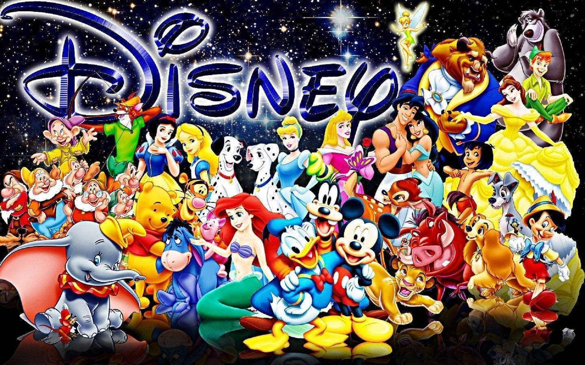 Disney Characters 桌布