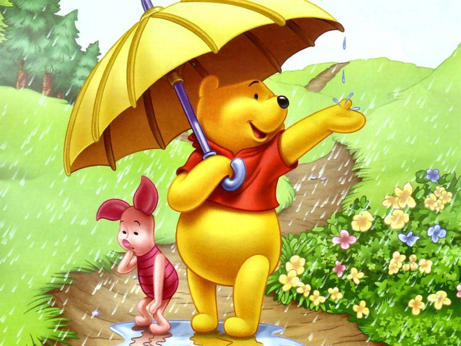 Disney Winnie The Pooh 桌布