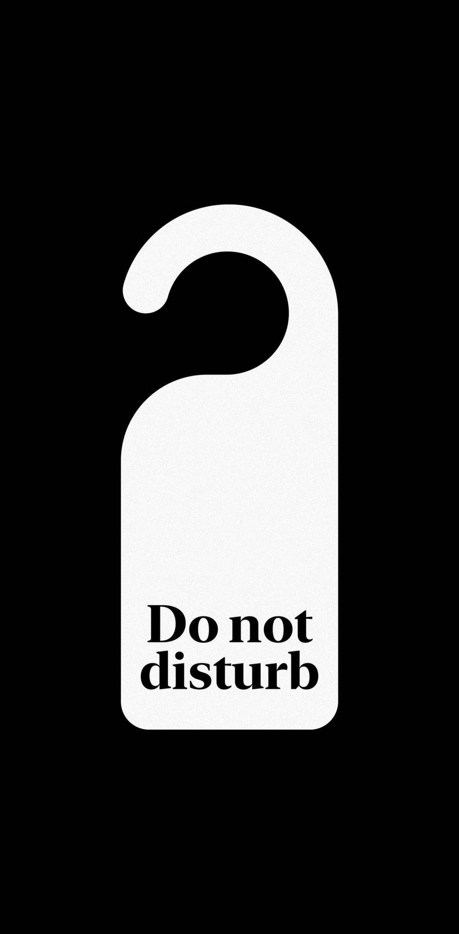 Do Not Disturb 桌布
