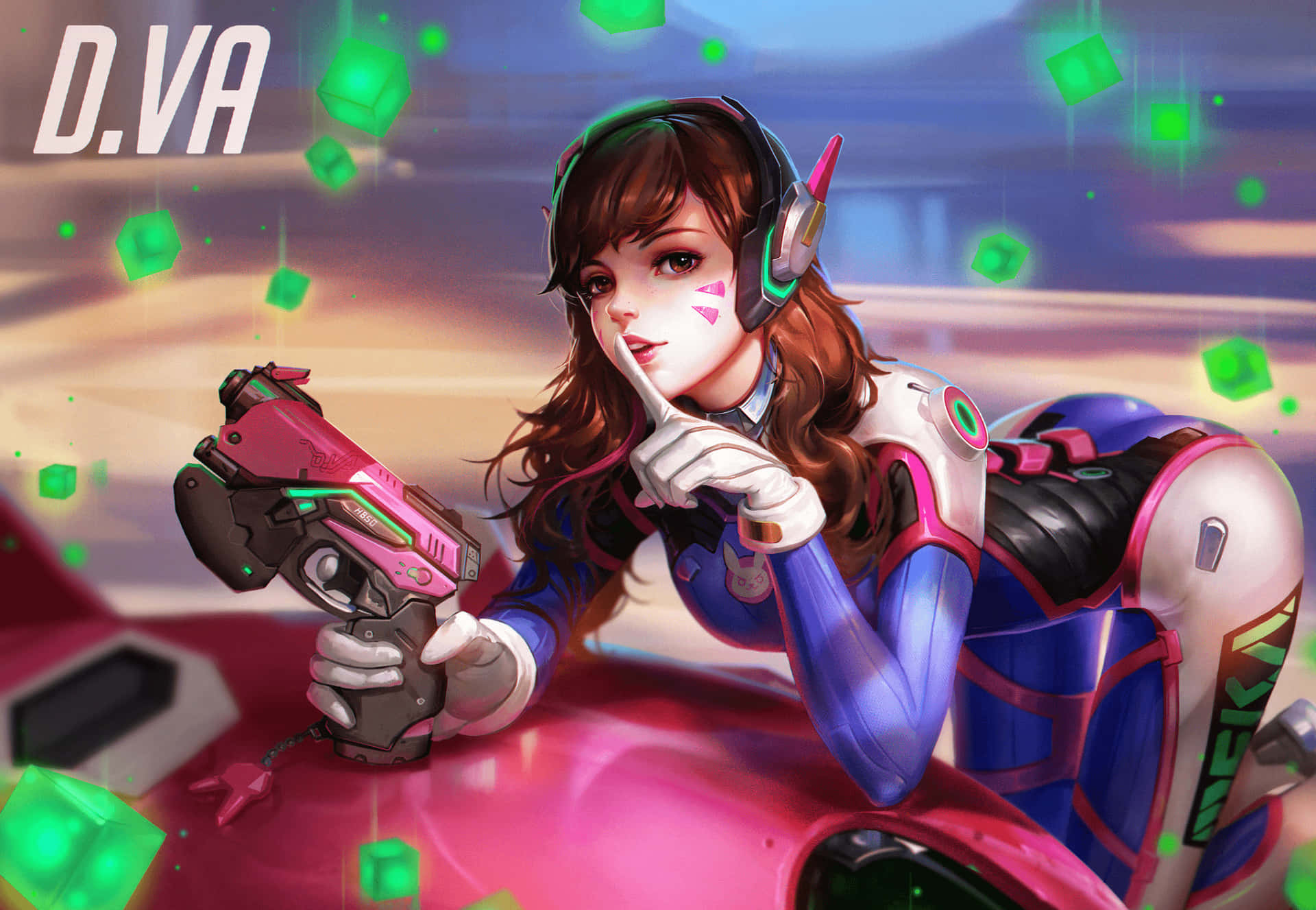 Dva Overwatch 桌布