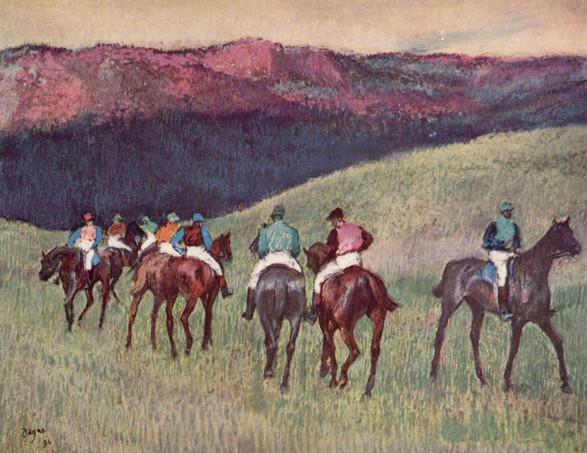 Edgar Degas 桌布