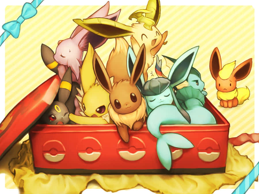 Eeveelutions 桌布