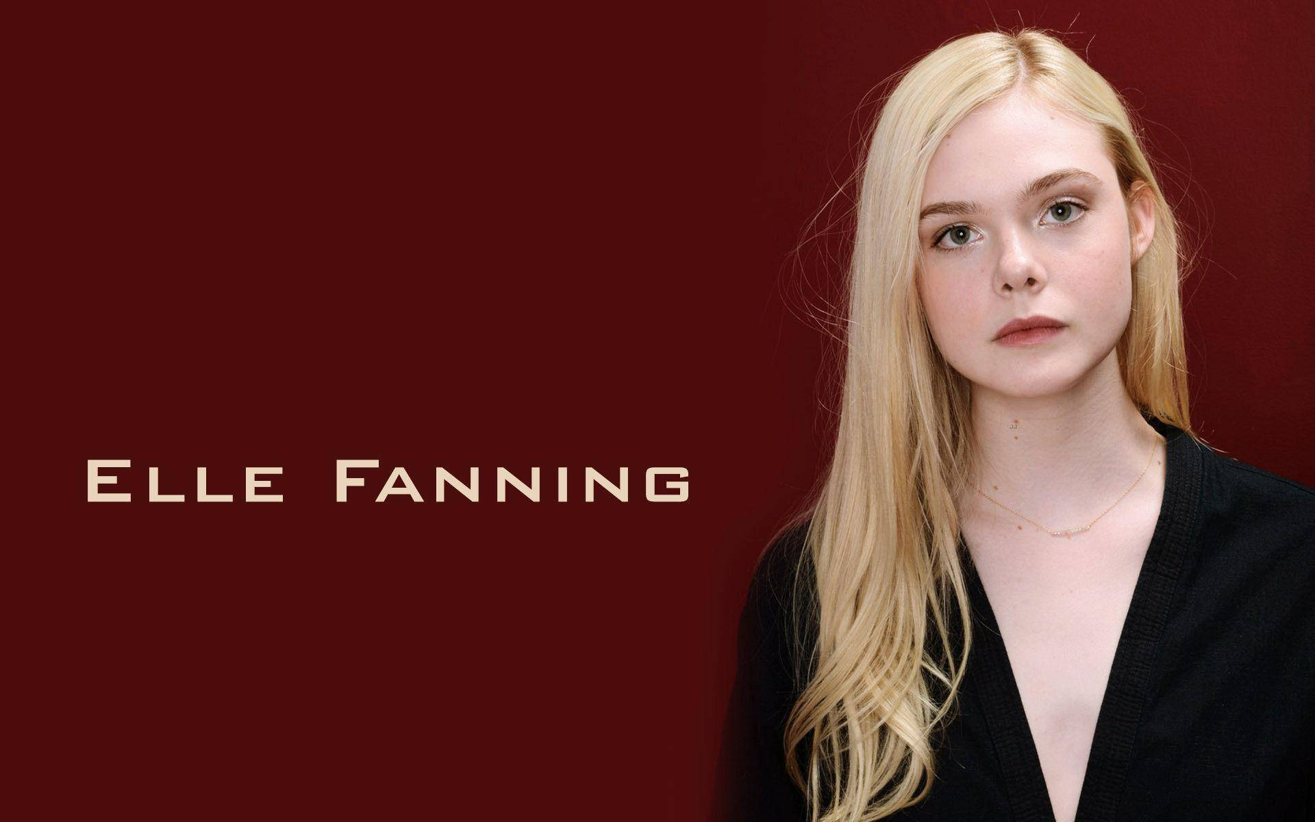 Elle fanning 桌布