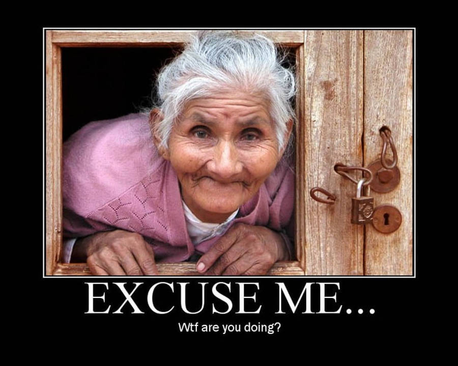Excuse Me 桌布