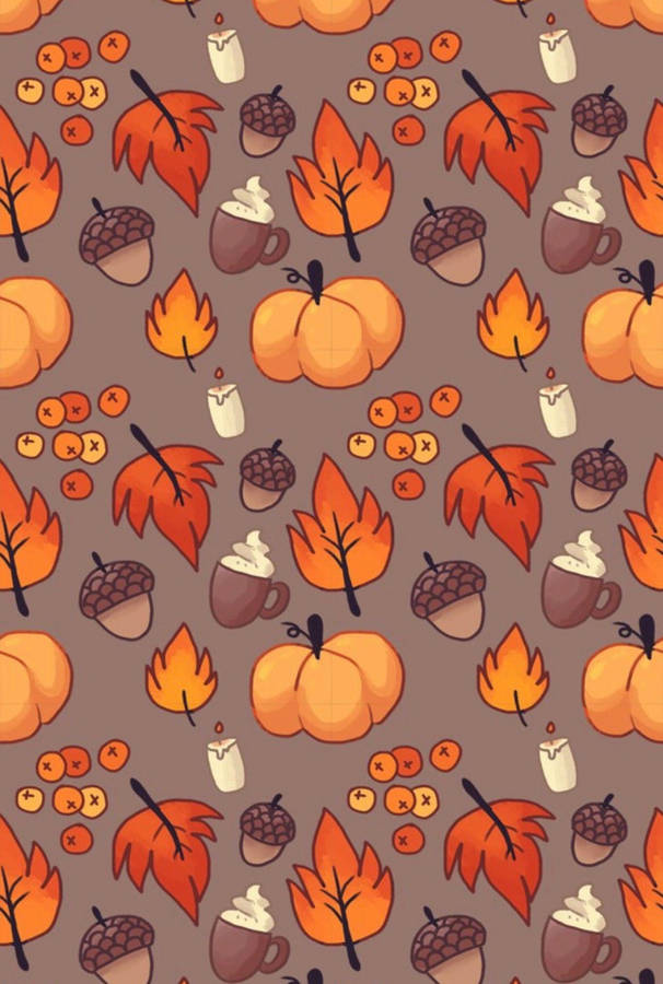 Fall Halloween 桌布