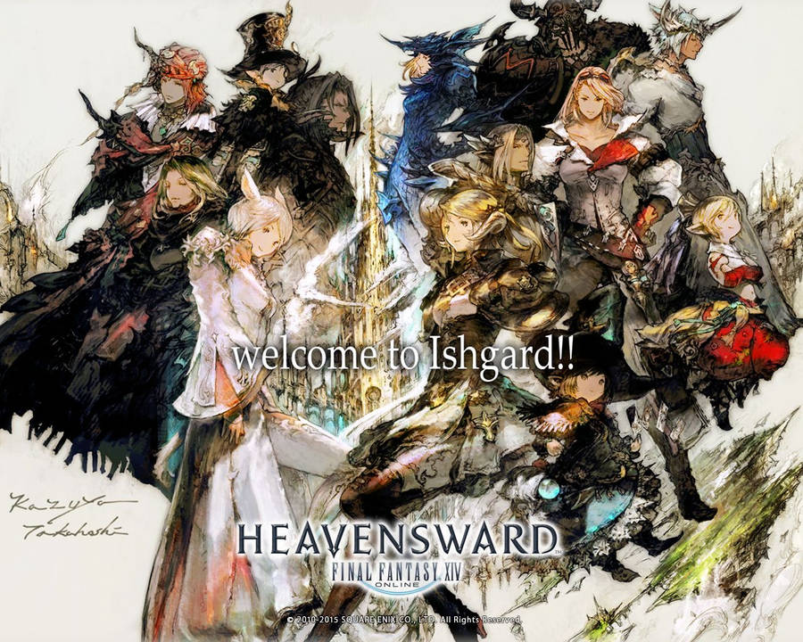 1280x1024 FINAL FANTASY XIV Fan Kit