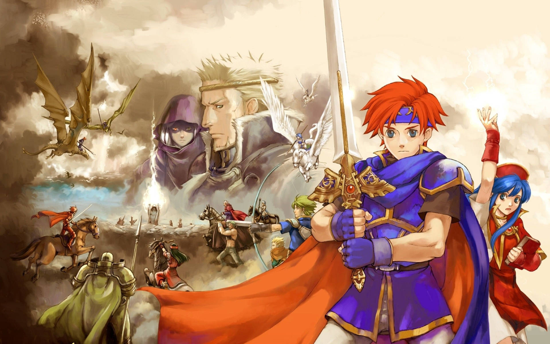 2560x1600 Roy Fire Emblem Wallpaper