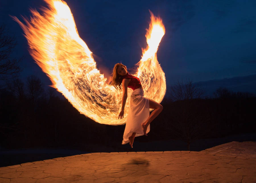 Fire Wings 桌布