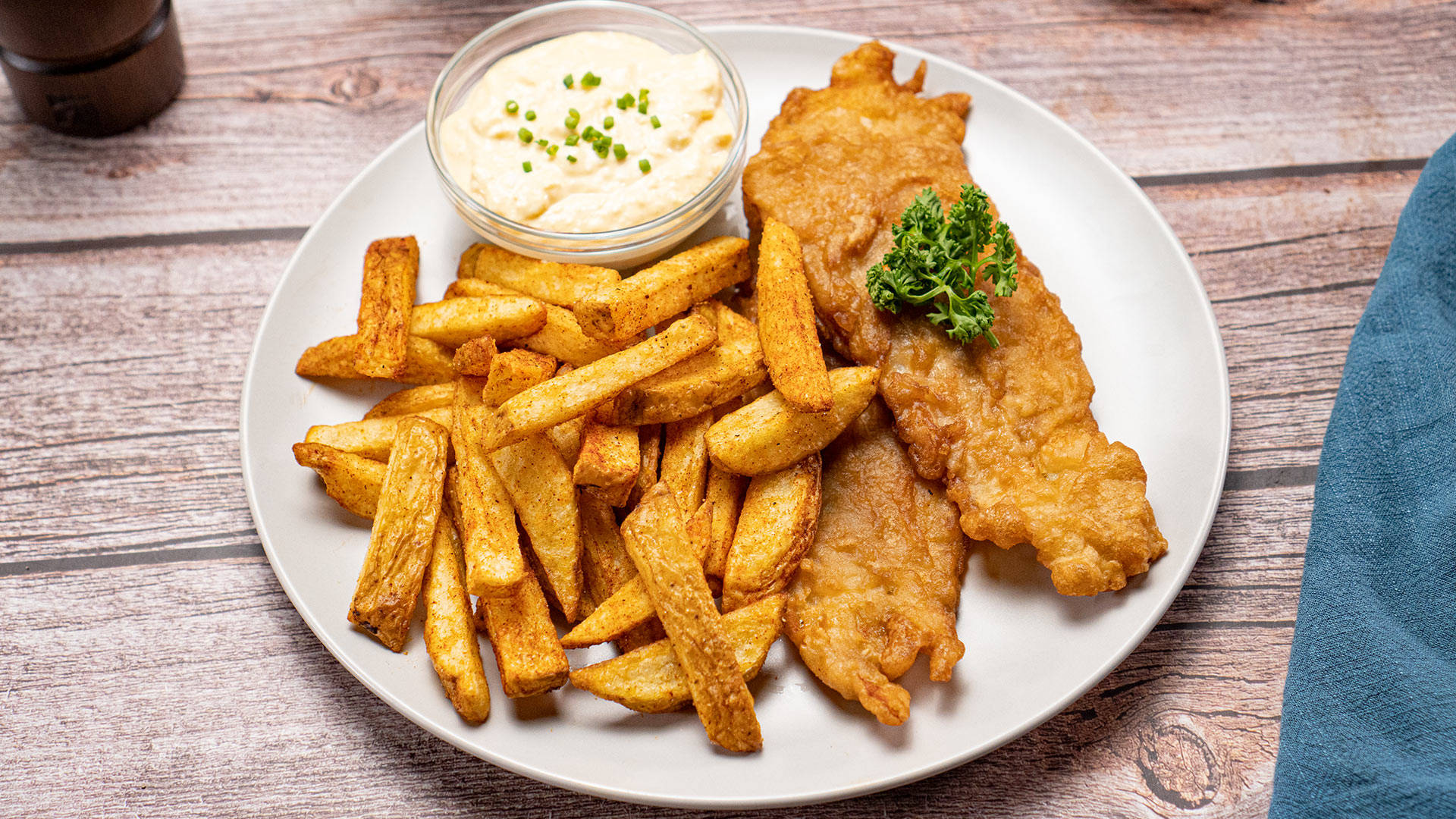 Fish And Chips 桌布