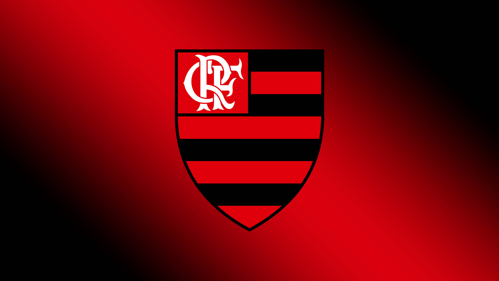Sports Clube de Regatas do Flamengo Soccer Club Logo Emblem HD Wallpaper | Background Image
