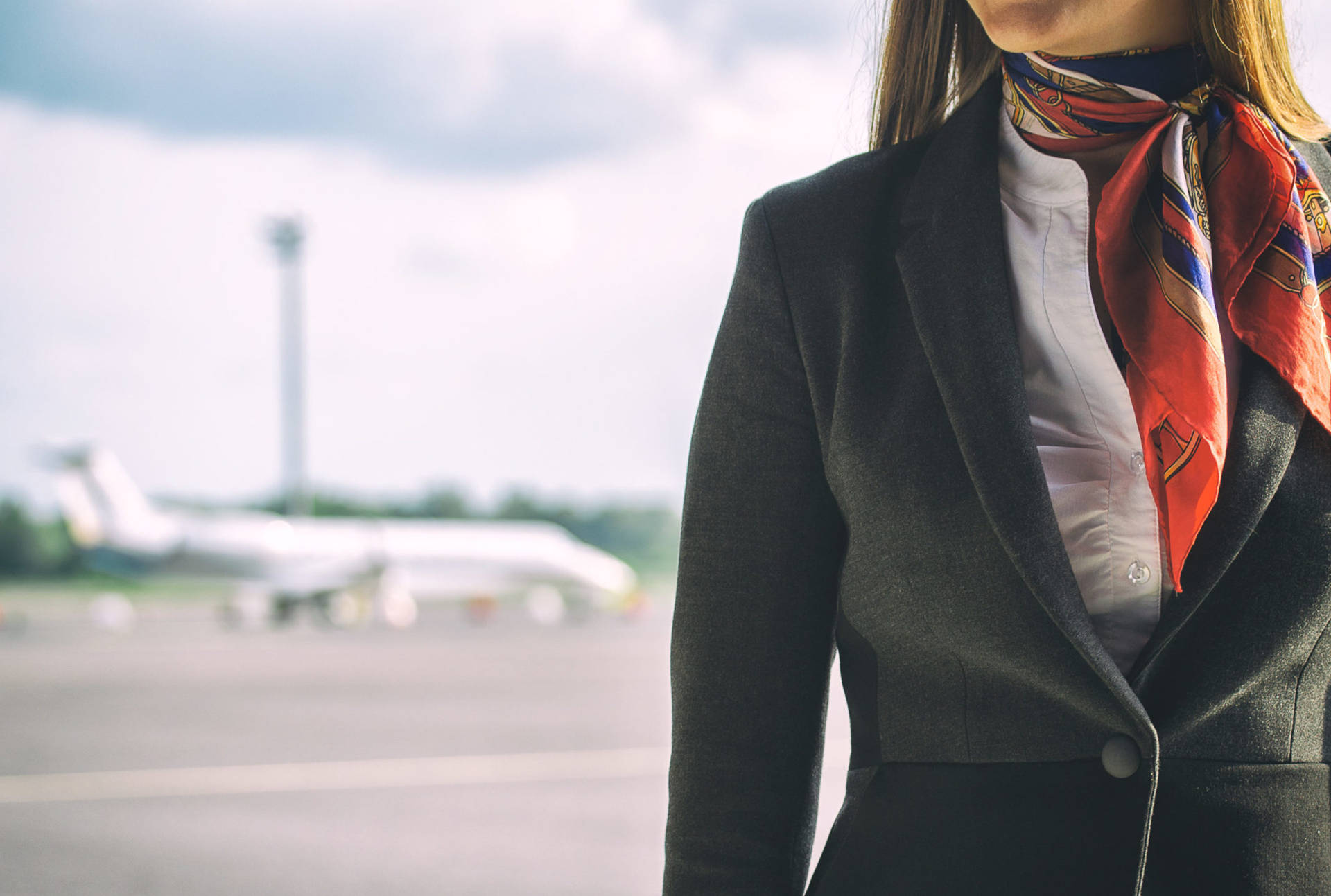 Flight Attendant 桌布