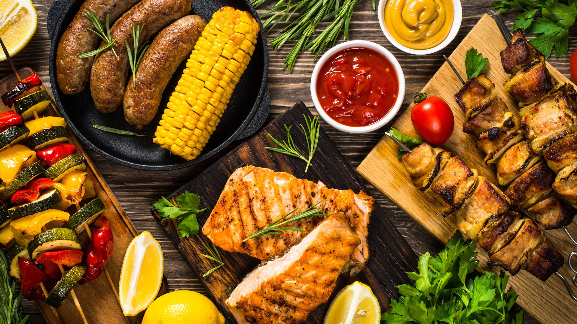 Food 4K 桌布