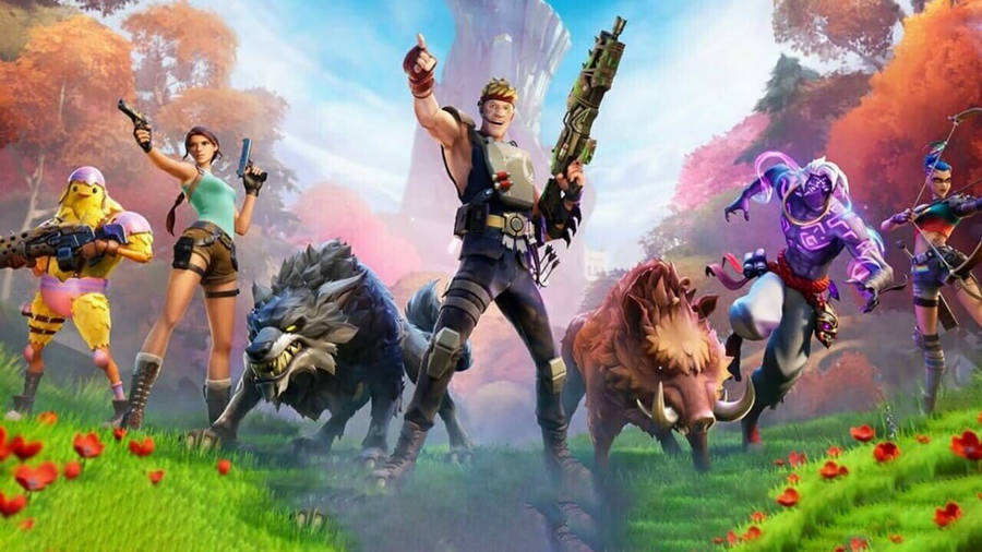 Forntite 1280x720 桌布