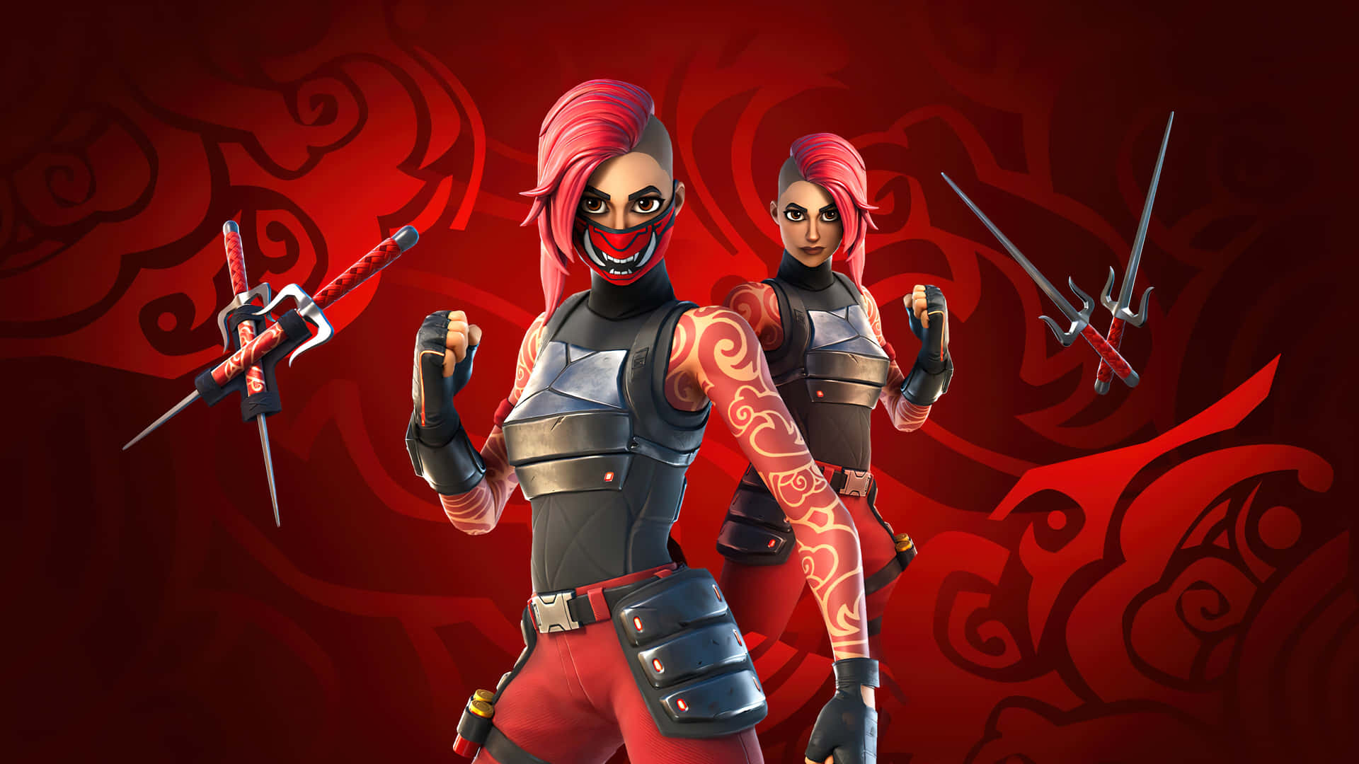 Fortnite Manic Skin 桌布