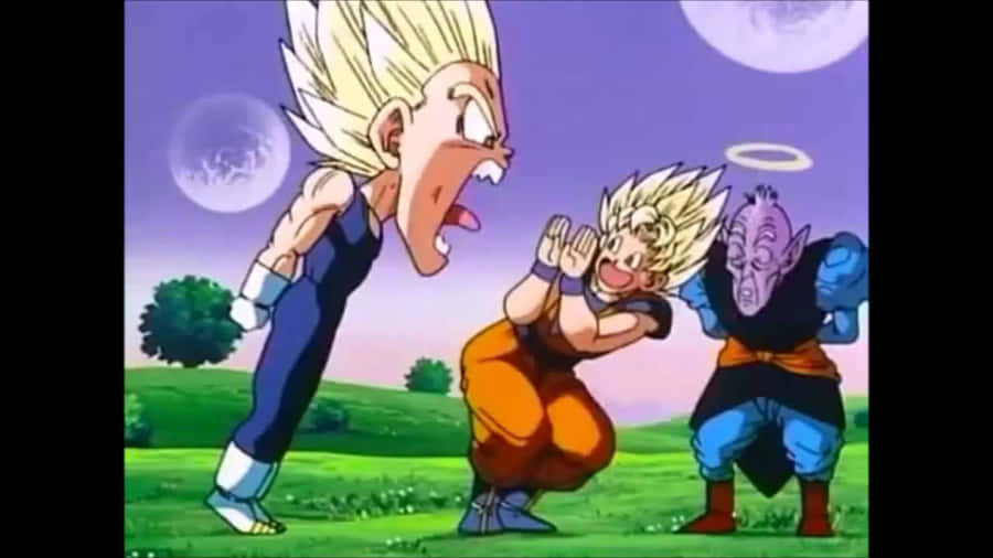 Funny Goku 桌布