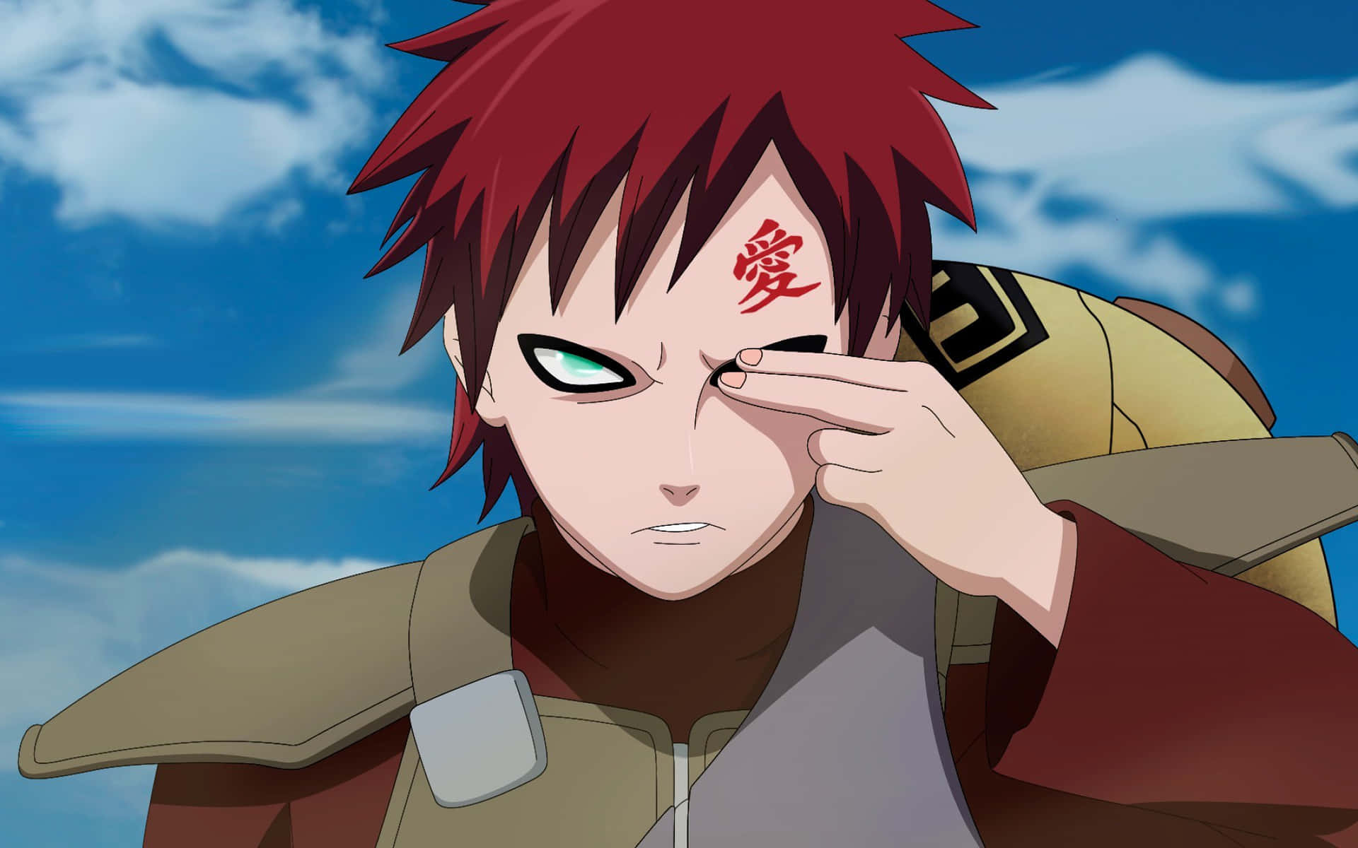 Gaara Naruto Anime 桌布