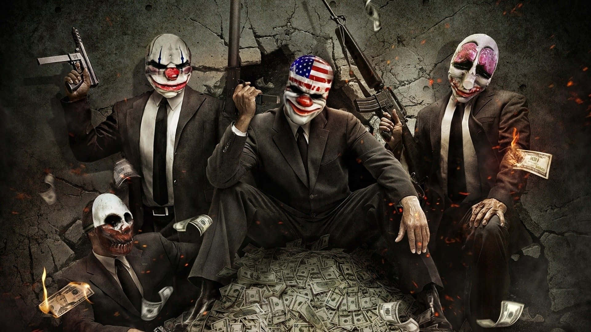 Gangsters With Guns 桌布