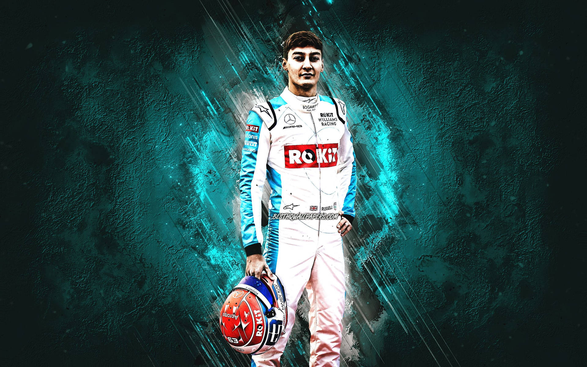 George russell 桌布
