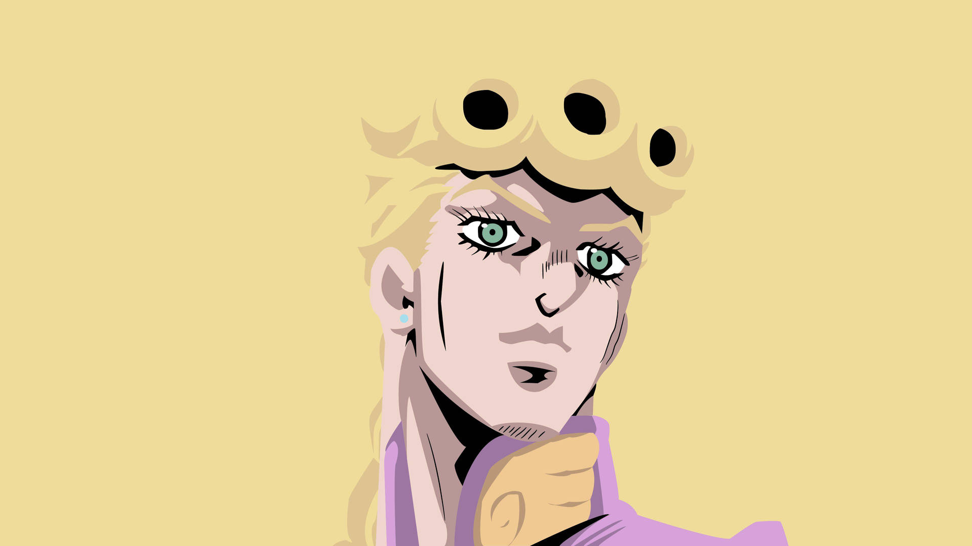 3840x2160 Fanart Giorno Giovanna 3840x2160 Wallpaper yellow version