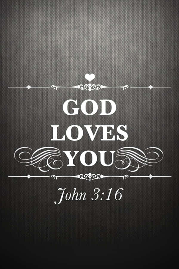 God Loves You 桌布
