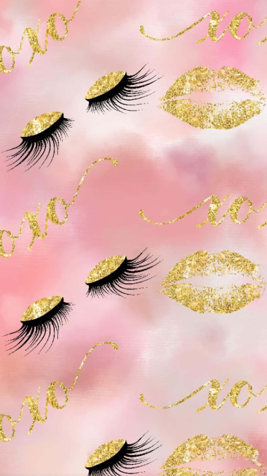 Gold Eyelash 桌布