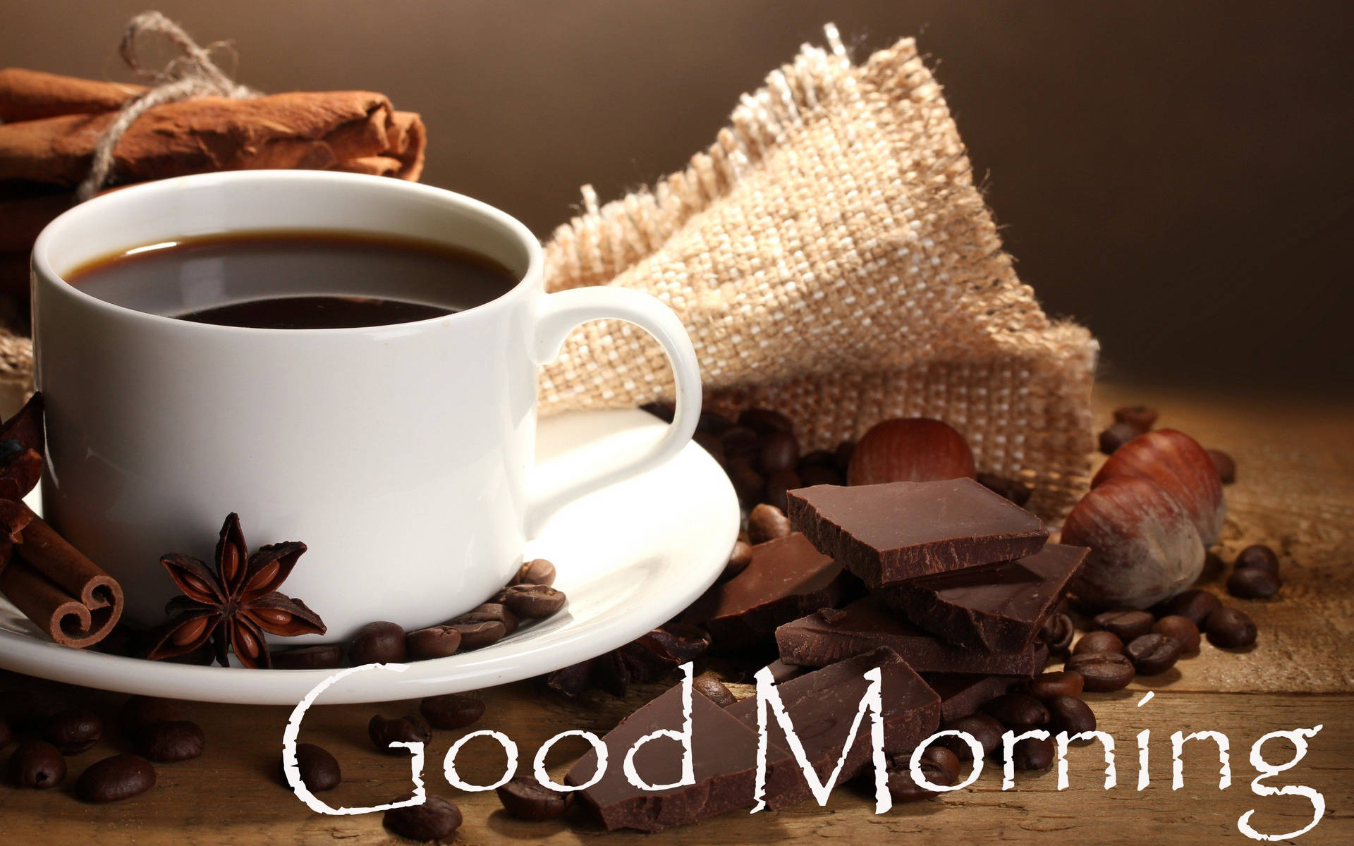 Good Morning 桌布