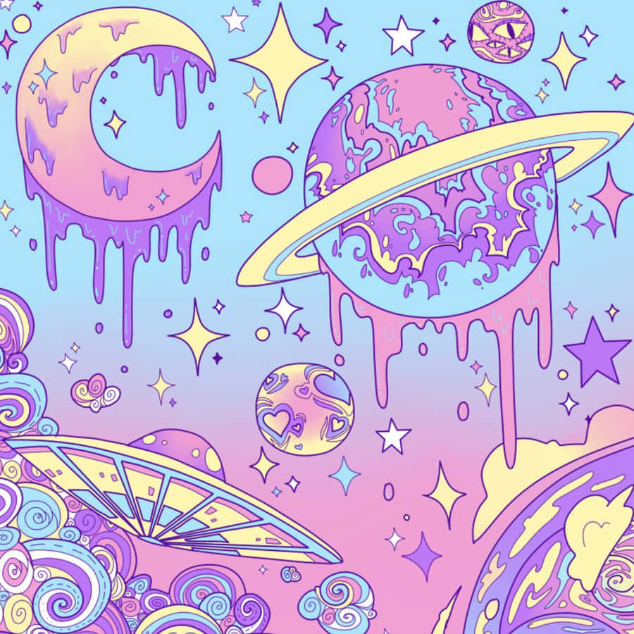 Gothic Pastel 桌布