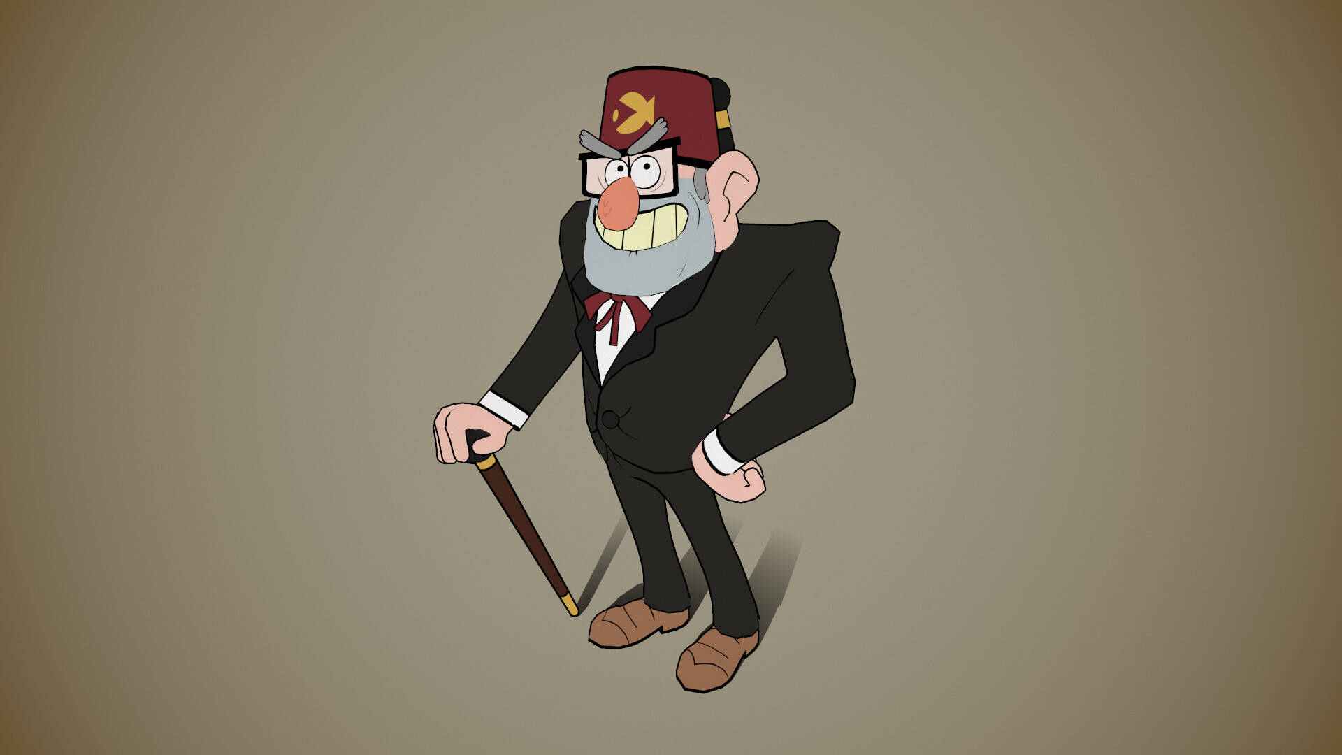 Grunkle Stan 桌布