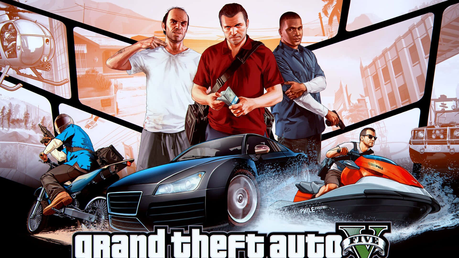 Gta 5 1920x1080 桌布