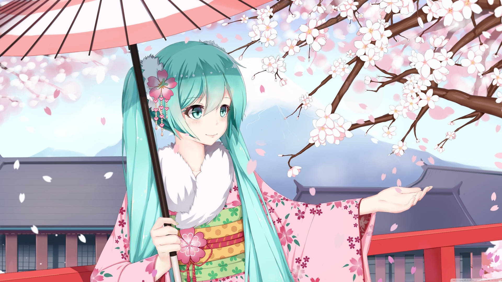 3840x2160 Hatsune Miku Sakura ❤ 4K HD Desktop Wallpaper for 4K Ultra HD TV