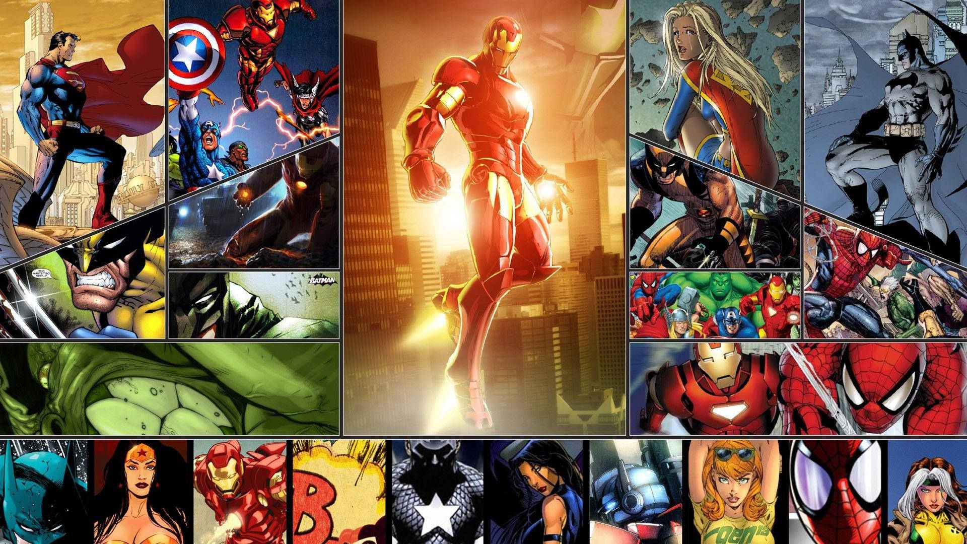 Comics Superheroes Desktop Background – New HD Wallpapers
