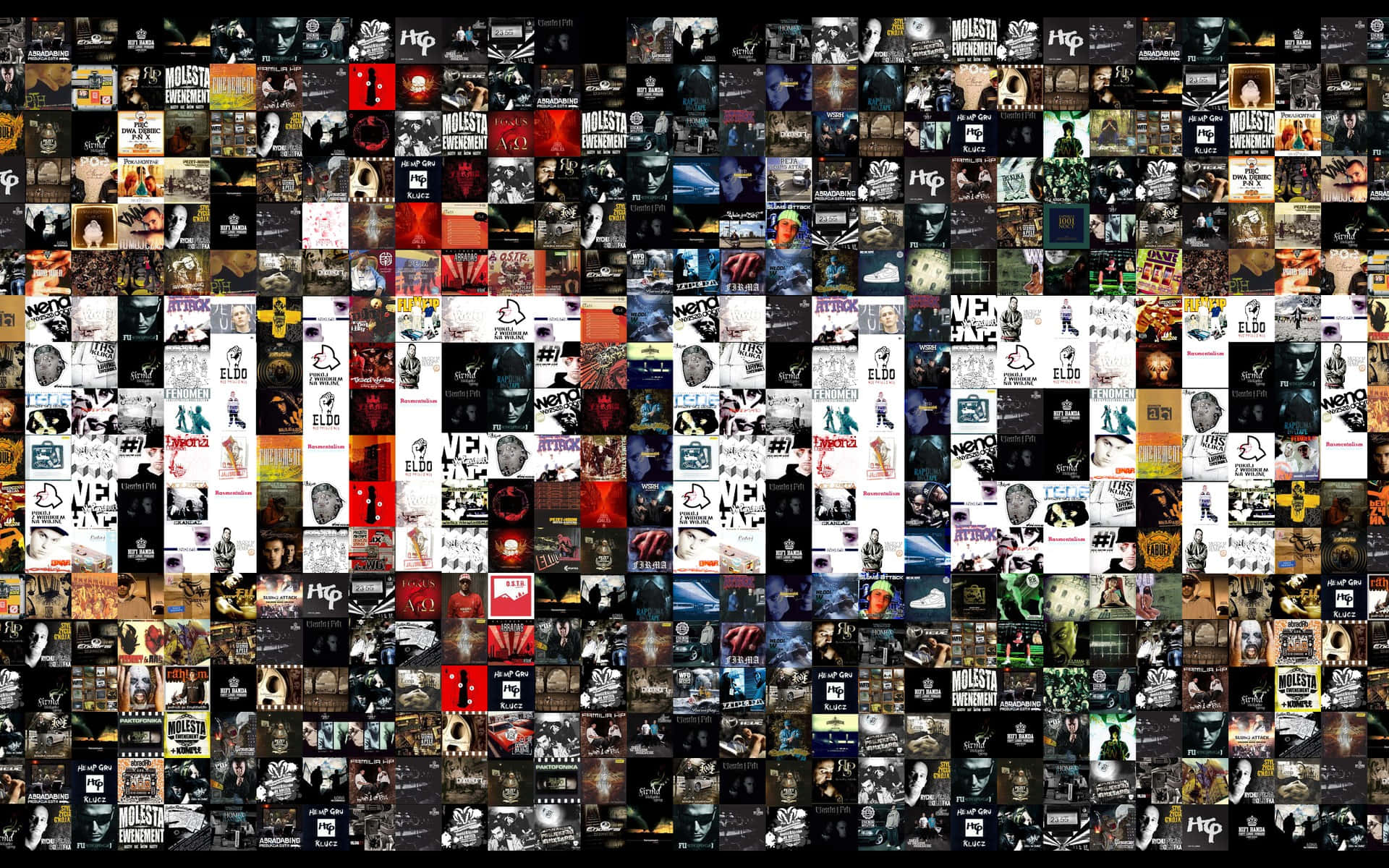 Hip Hop Album Covers 桌布