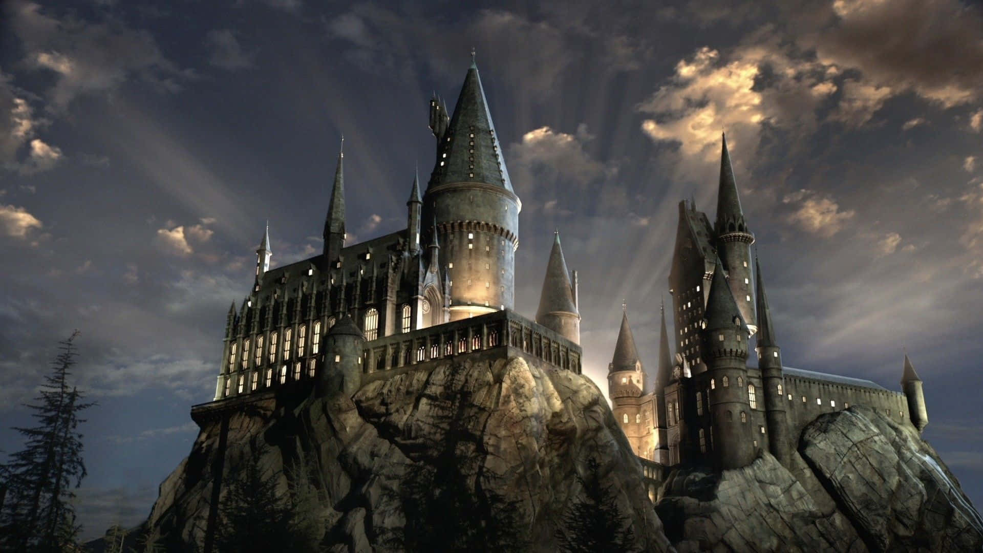 Hogwarts Castle 桌布