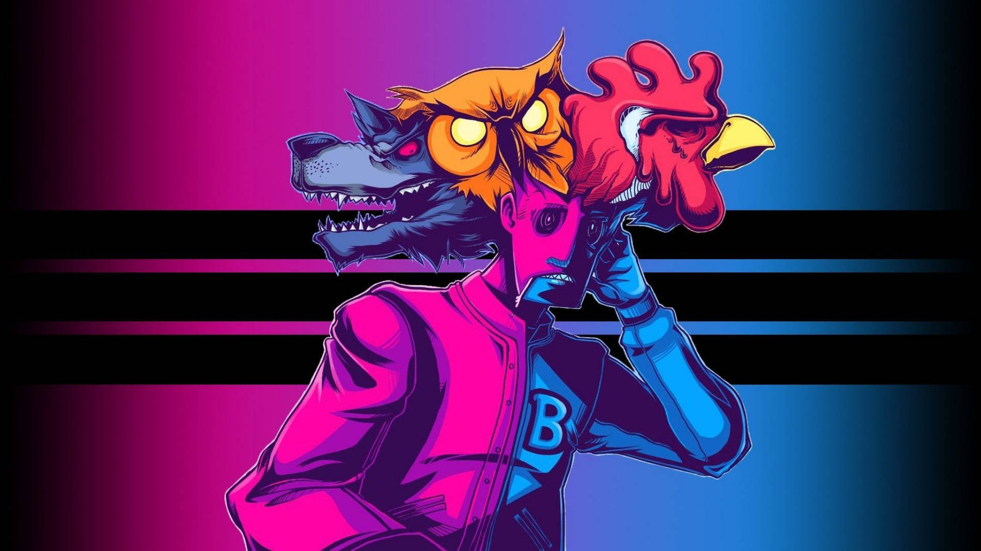 2048x1152 Hotline Miami HD Wallpaper