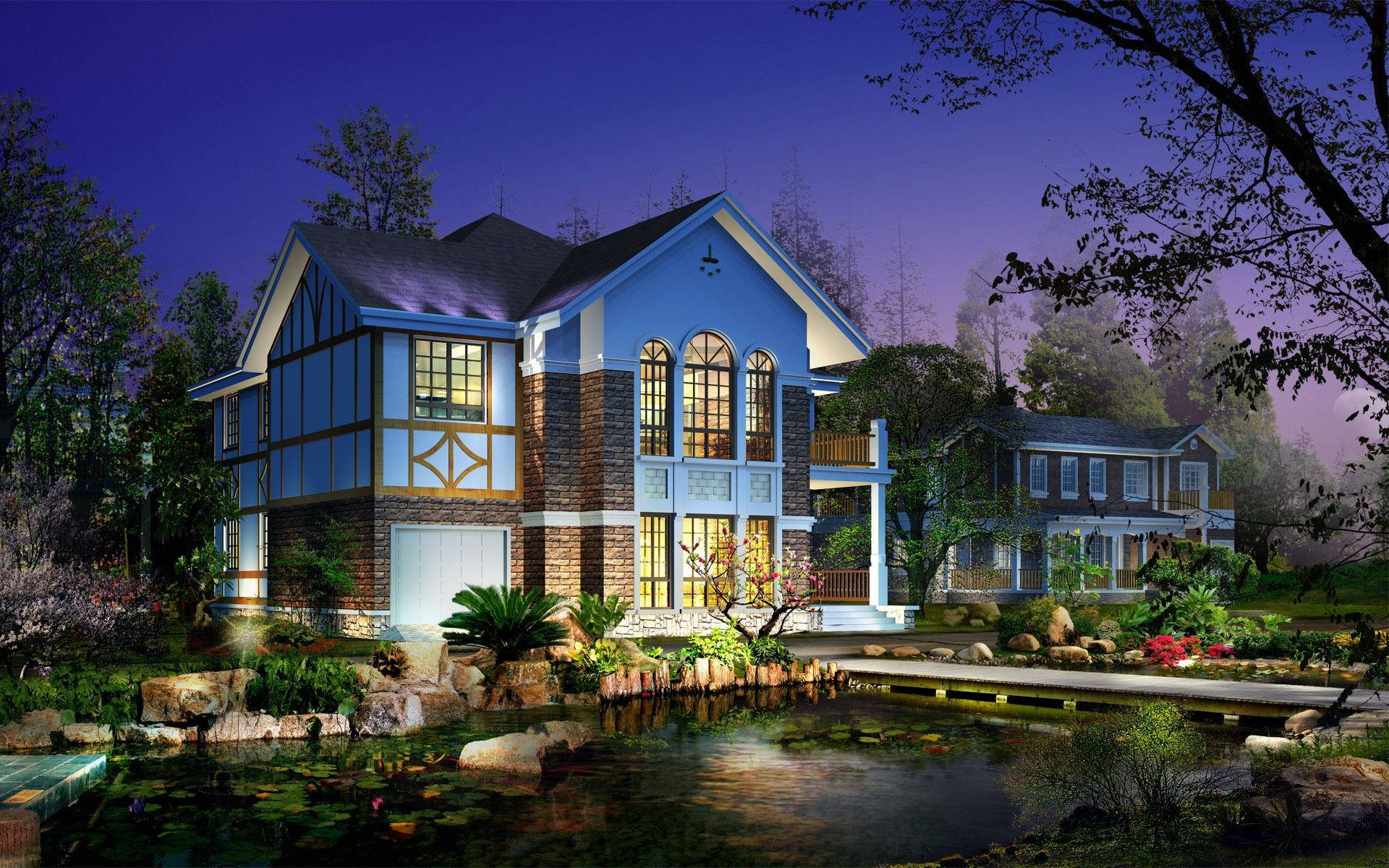 1920x1200 3D House Wallpaper Architecture Other Wallpaper in JPG