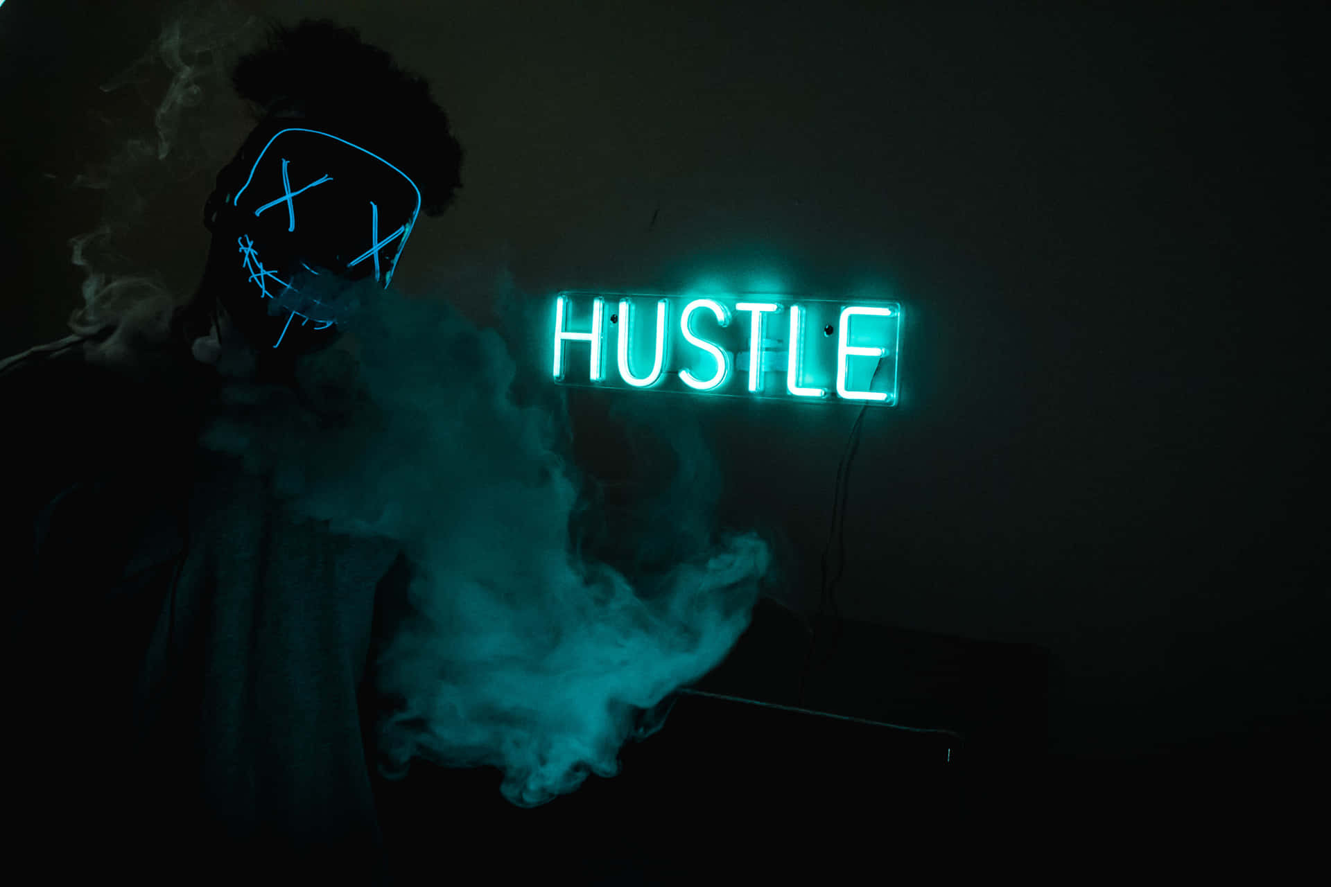 Hustler 桌布